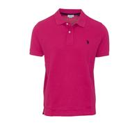 U.s. Polo Assn. - Polo en Coton Violet - Homme - Tops - Rouge - Taille: 2XL