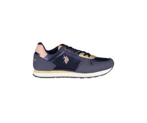 U.s. Polo Assn. - Polyester Baskets - Femme - Chaussures - Bleu - Taille: 35 EU