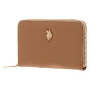 U.S. POLO ASSN. Porte-Monnaie Jones Zip Wallet Camel Marron Clair