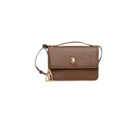 U.S. Polo Assn. sac à épaule bandoulière Jones Small Flap Crossbody Bag Brown brun