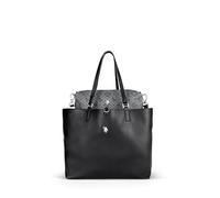 U.S. Polo Assn. Sac d'achat en polyuréthane noir 33 x 14 x 32 cm