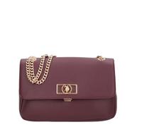 U.S. Polo Assn. Sac femme Jones Chic Flap Crossbody avec chaîne Plum sac femme bandoulière