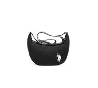U.S.POLO ASSN. - Sac hobo en coton, noir (20 X 10.5 X 18 cm)