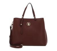 U.S. POLO ASSN. Sac shopper marron en cuir pour femme - Arlington Double Handle Bag L 230385