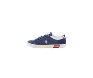 U.S. Polo Assn. - Slip on BASTER001M/5TH3 en Textile, Bleu Marine-Blanc (44)
