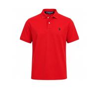 U.S. POLO ASSN. Solid Interlock Short-Sleeve Polo Shirt Polo Homme (Lot de 1)