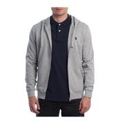 U.s. Polo Assn. - Sweat à capuche avec fermeture éclair et héritage sportif - Homme - Sweatshirts et sweats à capuche - Gris - Taille: 2XL