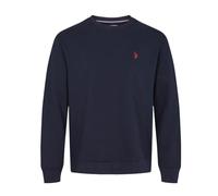 U.S. Polo ASSN. Sweat-shirt aigle en pur coton bleu foncé classique pour homme, Dark Sapphire, XL