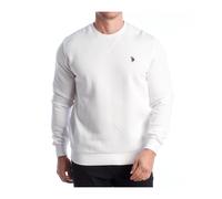 U.s. Polo Assn. - SweaT-shirt ras du cou doublé en molleton - Homme - Sweatshirts et sweats à capuche - Blanc - Taille: 3XL