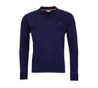U.S. POLO ASSN. T-Shirt bleu marine / rouge / rouge sang, Taille XL