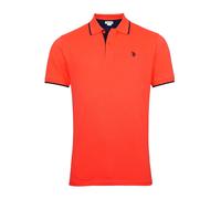 U.S. POLO ASSN. T-Shirt bleu nuit / orange, Taille XXL