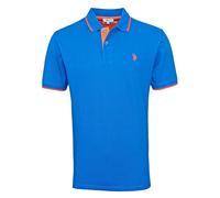 U.S. POLO ASSN. T-Shirt bleu / orange, Taille XXL