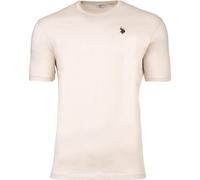 U.S. POLO ASSN. T-shirt homme - col rond, logo brodé, coton Beige XL