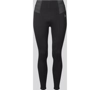 U.S. Polo Assn U. S. Polo Assn U. S. Polo Assn. Black Womens Tonal Elastic Waistband Leggings