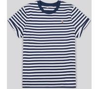U.S. Polo Assn U. S. Polo Assn U. S. Polo Assn Blue Womens Stripe Crew Neck T-Shirt