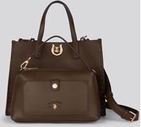 U.S. Polo Assn U. S. Polo Assn U. S. Polo Assn. Brown Middleton D. Handle w/ Ex PU Bag