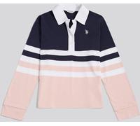 U.S. Polo Assn U. S. Polo Assn U. S. Polo Assn. Pink Block Colour Rugby Top Pink S (EU 36-38)