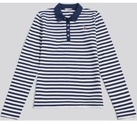 U.S. Polo Assn U. S. Polo Assn U. S. Polo Assn. Polo rayé à manches longues et col contrasté Bleu Taille XS