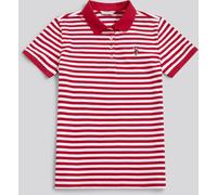 U.S. Polo Assn U. S. Polo Assn U. S. Polo Assn Red Contrast Collar Stripe Polo Shirt Red X-Small