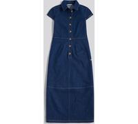 U.S. Polo Assn U. S. Polo Assn U. S. Polo Assn. Robe chemise Denim mi-longue Bleu L (EU 44-46)