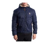 U.s. Polo Assn. - Veste Réversible en Molleton et Coupe-Vent - Homme - Vestes - Bleu - Taille: XL