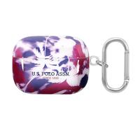 U.S Polo Coque pour Airpods Pro Palm Anti-choc en Silicone Violet
