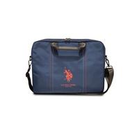 U.S Polo Sacoche pour Ordinateur Portable 15'' Modèle Double Horse Bleu