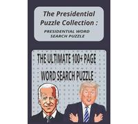 U.S. President Word Search Puzzle Book: Word Search Puzzle, Easy To Read, United States President, U.S. President, Fun Book For Camping, Road Trip, Vacation, On The Go, Adventure, 6x9 in, 110 Pages