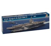 U.S.S.George H. W.Bush CVN-77 Avion Transporteur Ship 1:720 Plastique Model