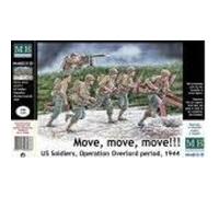 U.s. Soldiers,operation Overlord Peri944 - 1:35e - Master Box Ltd. G