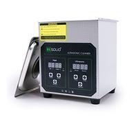 U.S. Solid 2L Nettoyeur Ultrasonique, Machine de Nettoyage Ultrasonique en Acier Inoxydable de 40 KHz avec Minuterie Numérique et Chauffage pour Industriel et Bijoux, 80℃