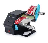 U.S. Solid Distributeur automatique de labels pour rouleaux et étiquettes en accordéon - Étiquettes translucides et opaques - Tailles de mandrin 1 "/1,5"/3" - Vitesse réglable(Largeur 80 MM)