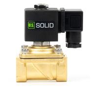 U.S. Solid Électrovanne 3/4" en laiton AC 220 V avec joint Viton, normalement fermé, type boîte de jonction, filetage G