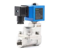 U.S. Solid Électrovanne haute pression - 1/2" 100 bar en acier inoxydable 220 V AC haute pression électrovanne électrique résistante aux hautes températures, -60-120 °C