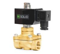 U.S. Solid Électrovanne laiton G 1/2" 24 V AC normalement ouvert 10 bar Solénoïde Valve d'eau électrique pour eau, air, diesel, kérosène et essence