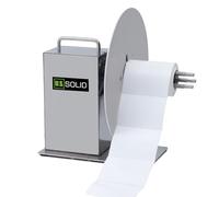 U.S. Solid Enrouleur étiquettes automatique thermique - Support réglable 1-4 pouces, largeur 150 mm, diamètre rouleau 300 mm