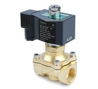 U.S. Solid Solénoïde Électrovanne en laiton G 3/4" 220 V AC ouvert sans courant NO 0-10 bar Valve d'eau électrique pour eau, air, diesel, kérosène et essence