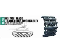 U.s. T72e1 Track For M24 Light Tank (early)-