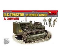 U.s.tractor W/towing Winch&crewmen Speci Special Edition- 1:35e - Miniart G
