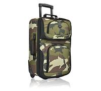 U.S. Traveler Valise légère à roulettes Souple 50,8 cm, Bagage à Main, Camouflage, 2 Wheel - 1 Piece