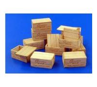 U.s.wooden Crates For Condensed Milk - 1:35e - Plus Model G