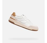 Geox Homme U Sedral Court B Basket, White Tan, 39 EU