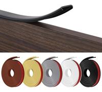 U Shape Edge Band,Baby Flexible Tpe Table Corner Protector,Baby Table Corner Protectors With Adhesive Glue For Tables And Furniture Corners (3 M X 16 Mm,Black)