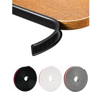 U-Shape Edge Banding 15mm Profile Finish Worktop Self Adhesive 5m Baby Table Corner Protector Soft Pvc Corner Strip Rubber Strip For Furniture Countertop Shelf.[K12]