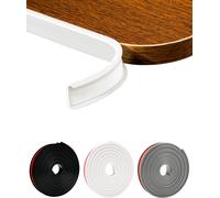 U-Shape Edge Banding 15mm Profile Finish Worktop Self Adhesive 5m Baby Table Corner Protector Soft Pvc Corner Strip Rubber Strip For Furniture Countertop Shelf.[K13]