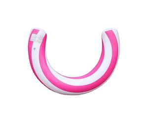 U-Shape Inflatable Small Pool Raft and Swim Stick Float | Leakproof and portable U-shape inflatable pool raft and swim stick designed for adults to relax, lounge, and play