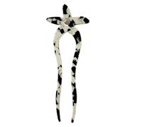 U Shaped Hair Pins, Women Starfish Hairpin, Elegant Long Thickhair, 5.31x1.85in Versatile Hair Accessories, Stylish Headwear Pin for Birthdays, Mother's Day, Special Occasions