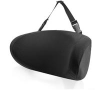 U-Shaped Kids Car Headrest Memory Foam Adjustable(Black)