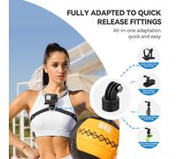 U-Shaped Quick Release Neck Mount 2.0, 520mm, Compatible with GoPro & Action Cameras