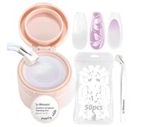 U-Shinein Cushion Gradient Painting Gel, Ombre Nails Aura Nails Full Coverage Precise Control of Each StrokeLong Lasting French Manucure Soak Off UV LED DIY Nail Art, 16